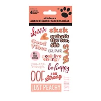 Inspirational Stickers 4 Sheets