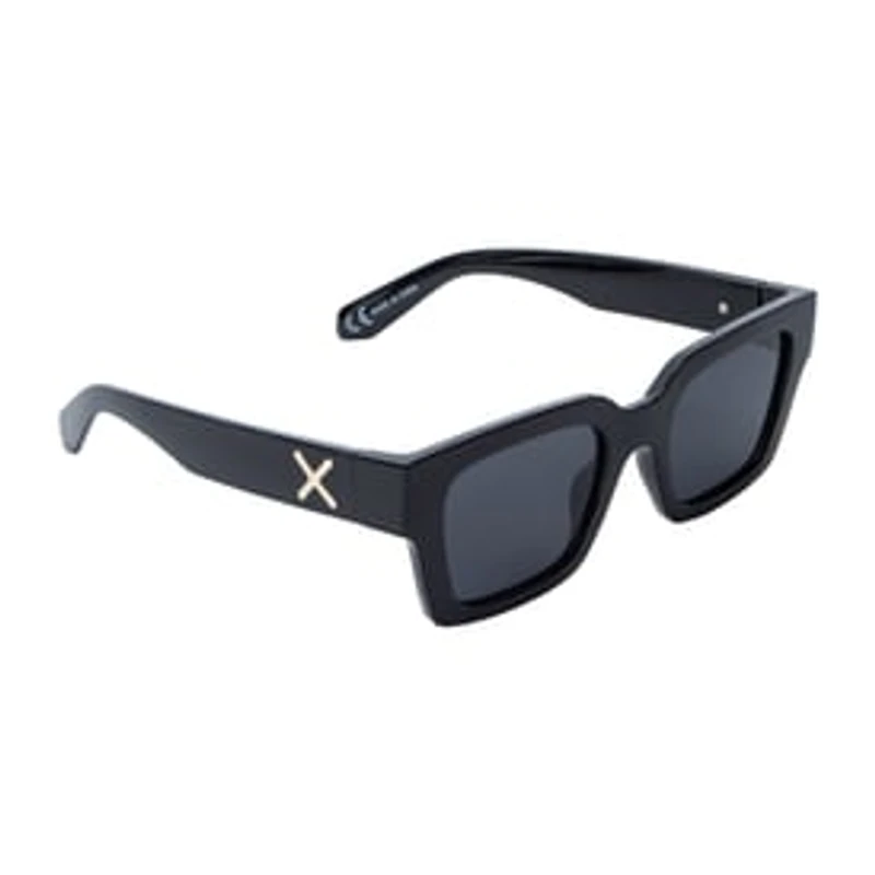Young Men's Square Blue Lens Glasses