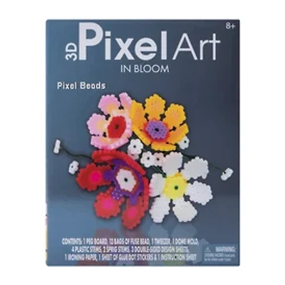 3D Pixel Art In Bloom Set