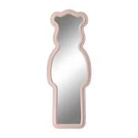 Pink Bear Floor Mirror 18in x 47in