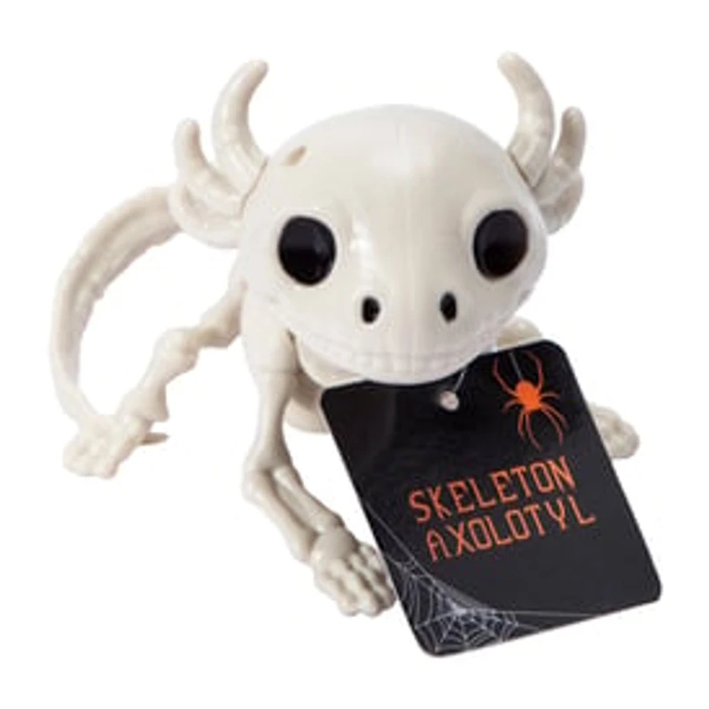 Halloween Skeleton Axolotyl Décor