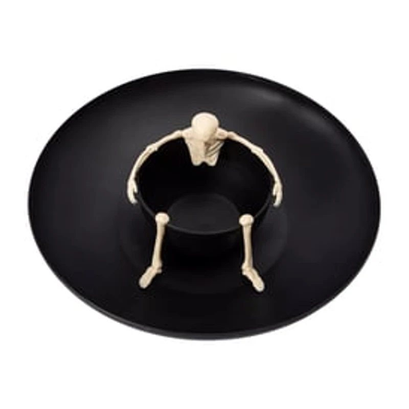 Halloween Skeleton Chip And Dip Tray