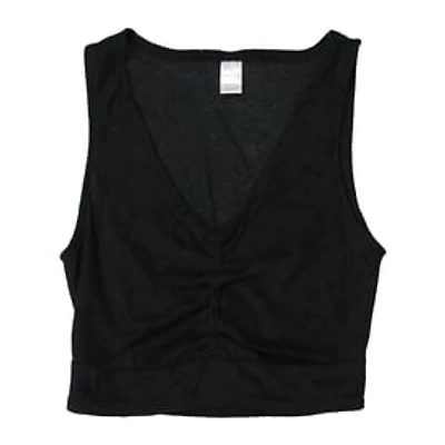 Terrycloth V-Neck Tank Top