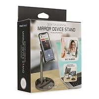 Desktop Tablet & Phone Stand With Vanity Mirror