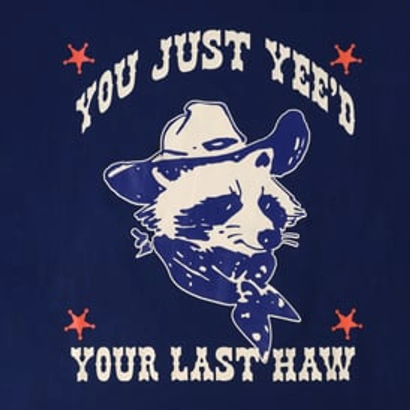 Cowboy Raccoon Graphic Tee