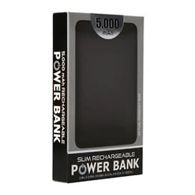 Slim Rechargeable 5000mAh Power Bank