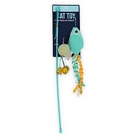 Cat Toy Teaser Wand With Fish