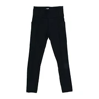 Black High Waist Active Leggings With Pockets