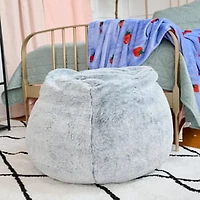 Faux Fur Bean Bag