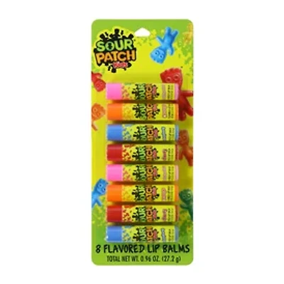 Sour Patch Kids® Flavored Lip Balms 8-Pack 0.96oz