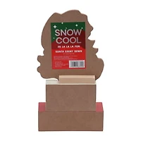Christmas Santa Countdown Décor
