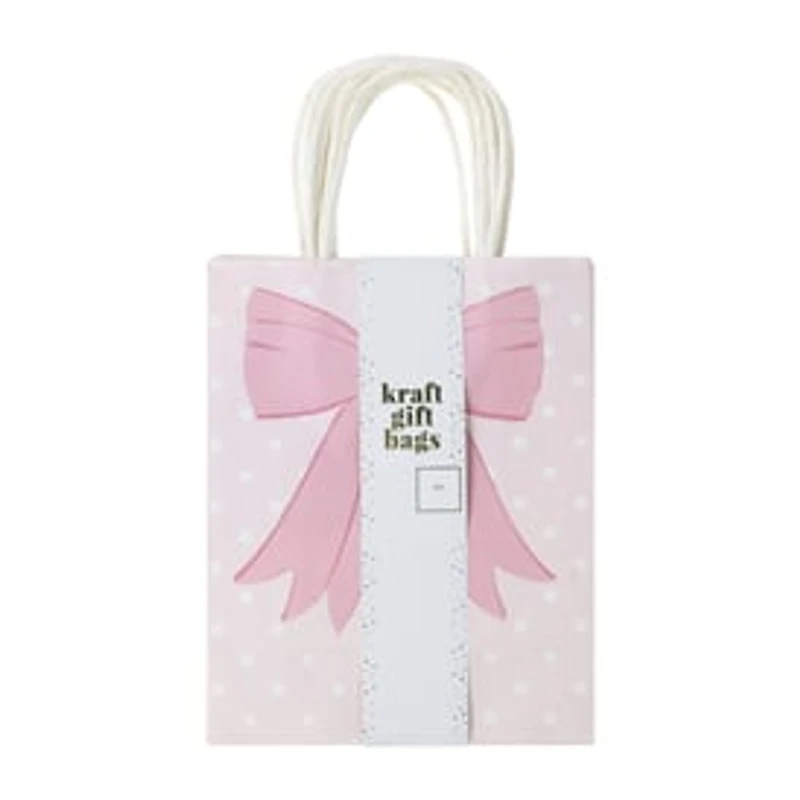 Kraft Gift Bags 6-Pack