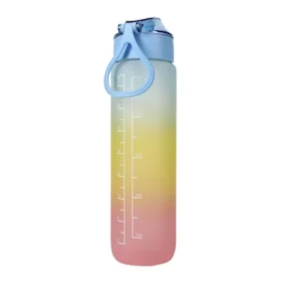 Ombre Motivational Water Tracking Bottle 32oz