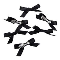 Mini Satin Hair Bows 6-Count
