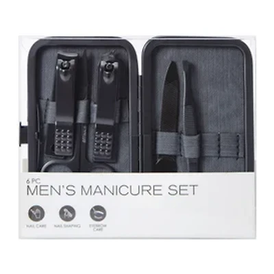 Men's Manicure Set 6-Pack