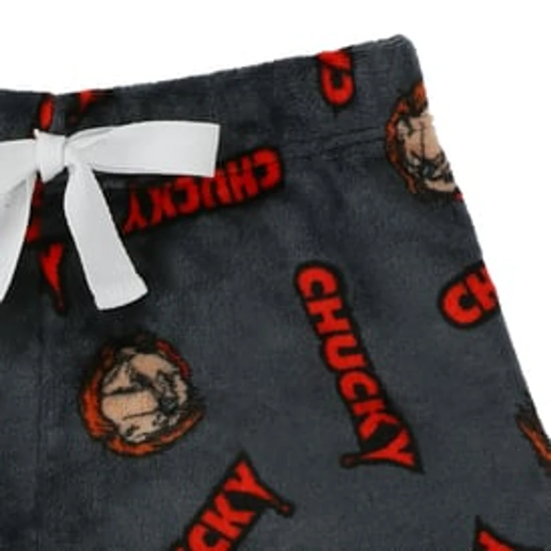Juniors Halloween Plush Shorts