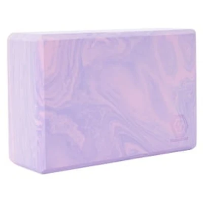 Series-8 Fitness™ Marble Print Yoga Block 9in x 6in