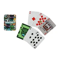 Minecraft Mini Playing Cards Keyring Set