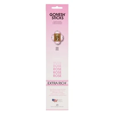 Gonesh® Rose incense Sticks 20-Pack