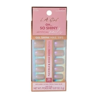 Oh... So Shiny Artificial Nails Glamorized Kit 25-Pcs