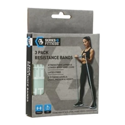 Series-8 Fitness™ Resistance Bands 3-Pack