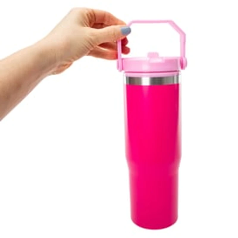 HydraSip Handle Water Bottle With Straw Lid 30oz