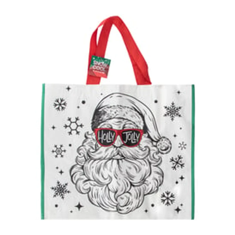 Christmas-Themed Tote Bag