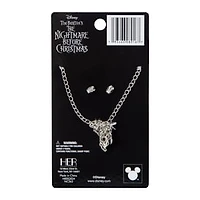 The Nightmare Before Christmas Necklace & Earrings Set