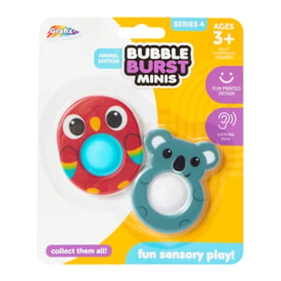 Bubble Burst Minis Series 4 Sensory Toy 2-Pack