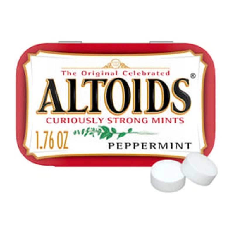ALTOIDS Classic Peppermint Breath Mints , 1.76 oz Tin