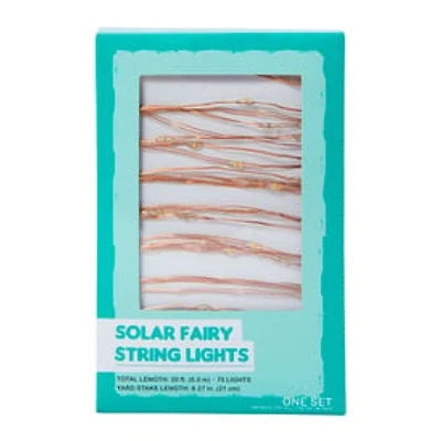 Solar Fairy String Lights 20ft