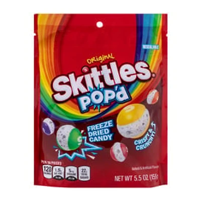 Skittles® Pop'd Freeze Dried Candies 5.5oz