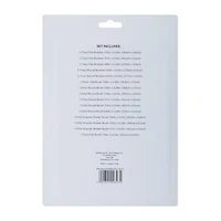 Wood Mixed Media Brushes 20-Count