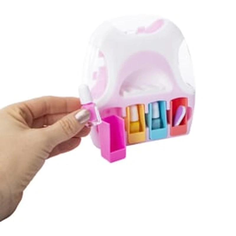 Nail Studio Kit With Dryer, Press-On Nails & Polish
