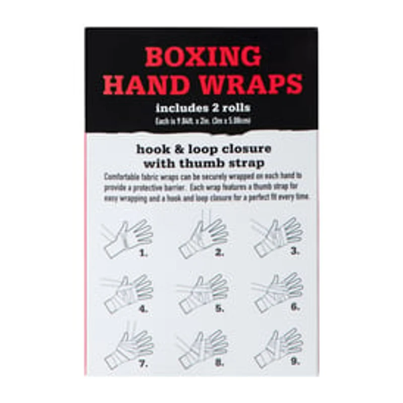 Series-8 Fitness™ Boxing Hand Wraps 2-Pack