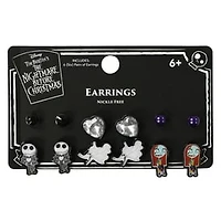 The Nightmare Before Christmas Earrings 6-Pair