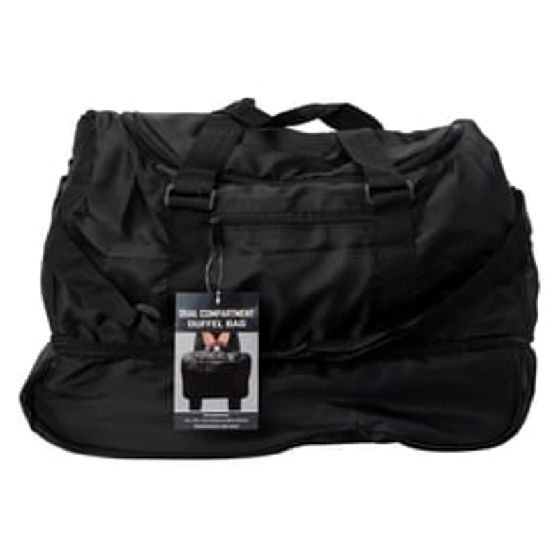Dual Compartment Duffel Bag 19in