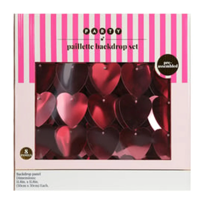Party Pailette Backdrop Set