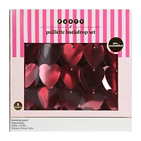 Party Pailette Backdrop Set