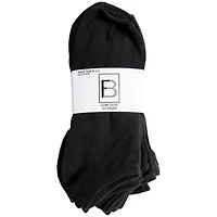 Mens Low-Cut Black Ankle Socks 10-Pack