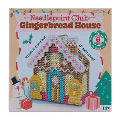 Needlepoint Club Gingerbread House Set