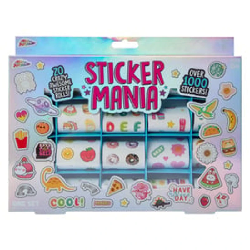 Sticker Mania With Over 1000 Stickers