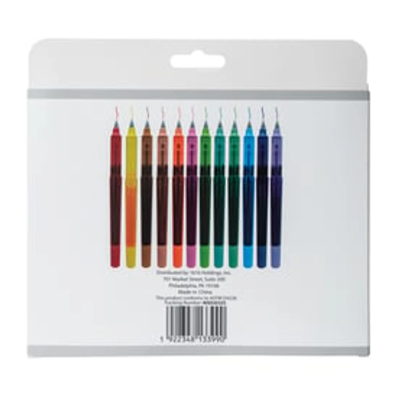 Liquid Gel Pens 12-Count