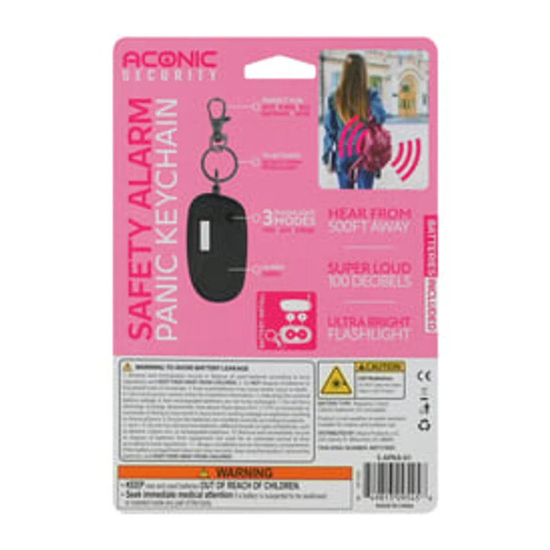 Safety Alarm Panic Keychain