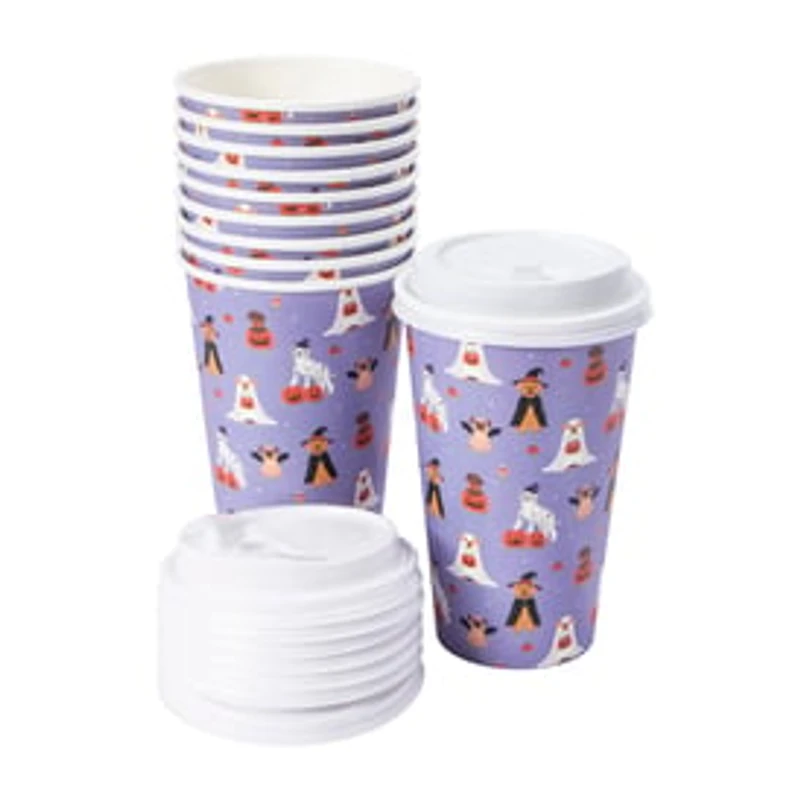 Halloween To-Go Cups 16oz 10-Pack