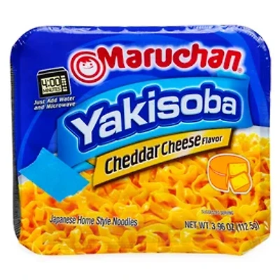 Maruchan® Yakisoba Cheddar Cheese Flavor Japanese Home Style Noodle Bowl 3.96oz