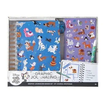 Disney Cats & Dogs Graphic Journaling Design Set