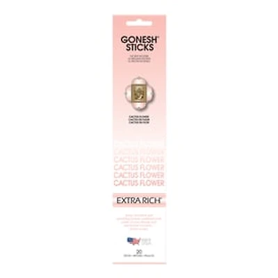 Gonesh® Extra Rich® Cactus Flower incense Sticks 20-Pack
