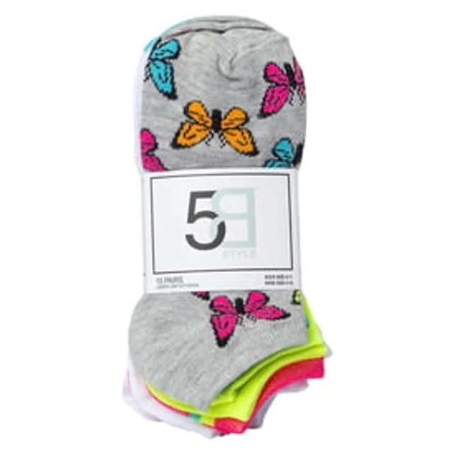 Ladies Low Cut Socks