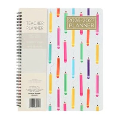 Teacher Planner July 26- June 27 With Stickers